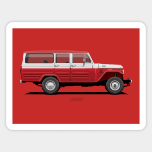 Land Cruiser Station Wagon FJ45LV - Red Magnet